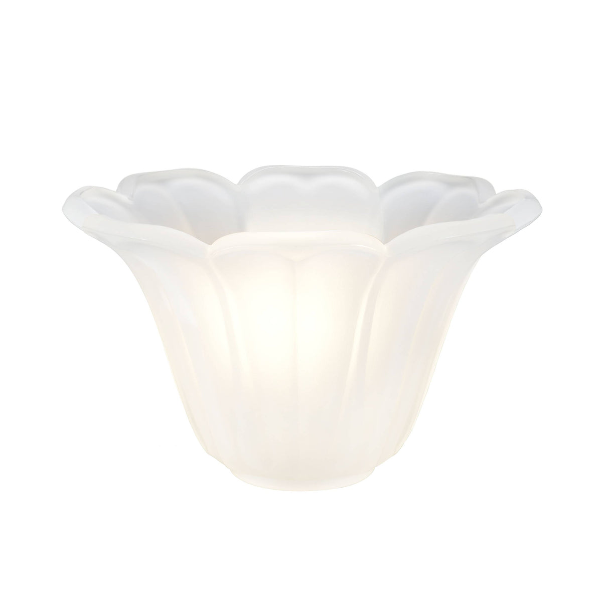 Aspen Creative 23169-01, Transitional Frosted Replacement Glass for Pendant Light/Table Lamp/Floor Lamp, 1-5/8\, image size:1200x1200