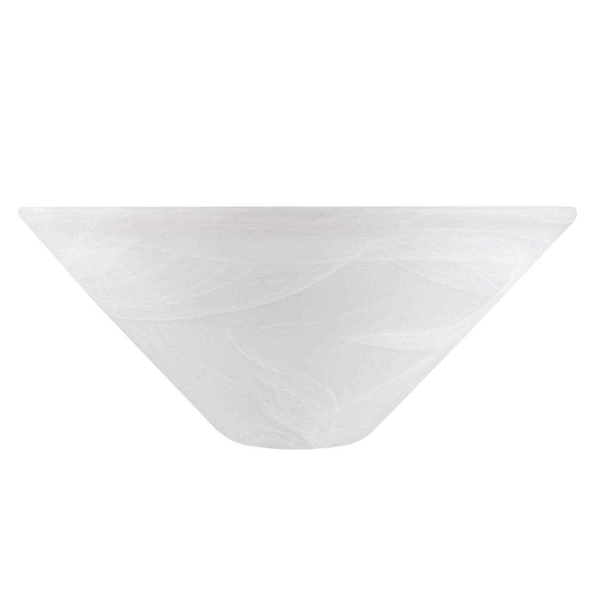 25302-64-1, Alabaster Glass Shade for Medium Base Socket Torchiere