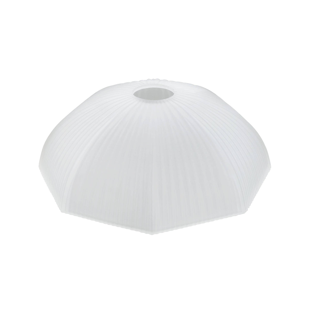 25305-64-1, Frosted Octagon Glass Shade for Medium Base Socket