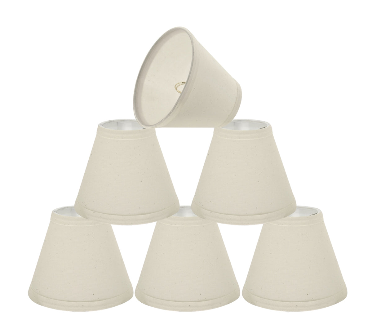 32118-X Small Hardback Empire Shape Chandelier Clip-On Lamp Shade