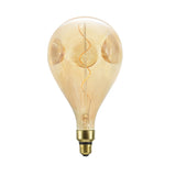 # 10008-11 A160 Vintage Edison Decorative LED Light Bulb, 4 Watt Medium (E26) Base, Amber