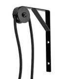 # 21005 Wall Mount Bracket and Pulley for Pendant Light Fixture in Matte Black Finish, 4 3/4" Deep x 7" High, 1 Pack