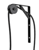 # 21005 Wall Mount Bracket and Pulley for Pendant Light Fixture in Matte Black Finish, 4 3/4" Deep x 7" High, 1 Pack
