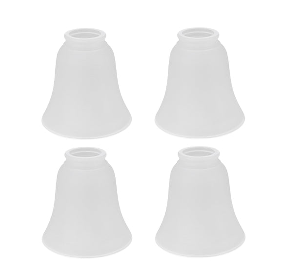 # 23046-4 Transitional Style Bell Shaped Frosted Replacement Glass Shade, 2-1/8