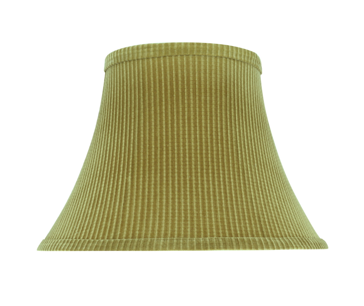 Aspen Creative 70211-21 One-Light Plug-In Swag Pendant Light Conversion Kit with Transitional Bell Fabric Lamp Shade, Brown-Green, 13 inch Width