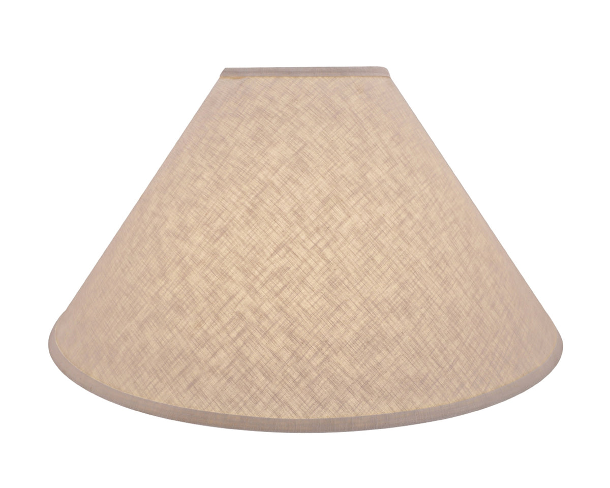 32591 Transitional Hardback Empire Shaped Spider Construction Lamp Shade in  Off White, 23