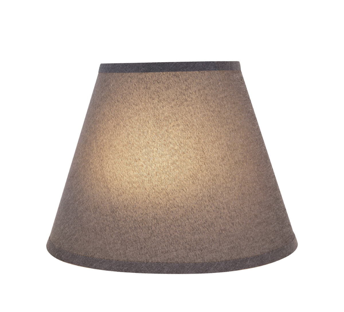 32625 Hardback Empire Spider Lamp Shade Grey, 6