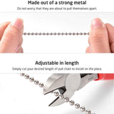 # 20502-12, 12" Natural Finish Wooden Knob Pull Chain with Polished Brass Accents, 2 Pack