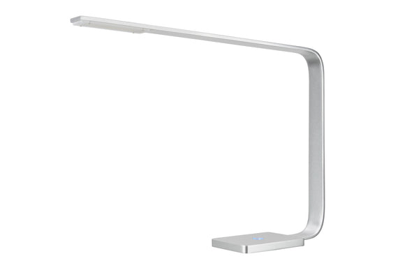 # 40057, Dimmable LED Desk Lamp, 7W Contemporary Design in Anodized Aluminum, 15 3/4