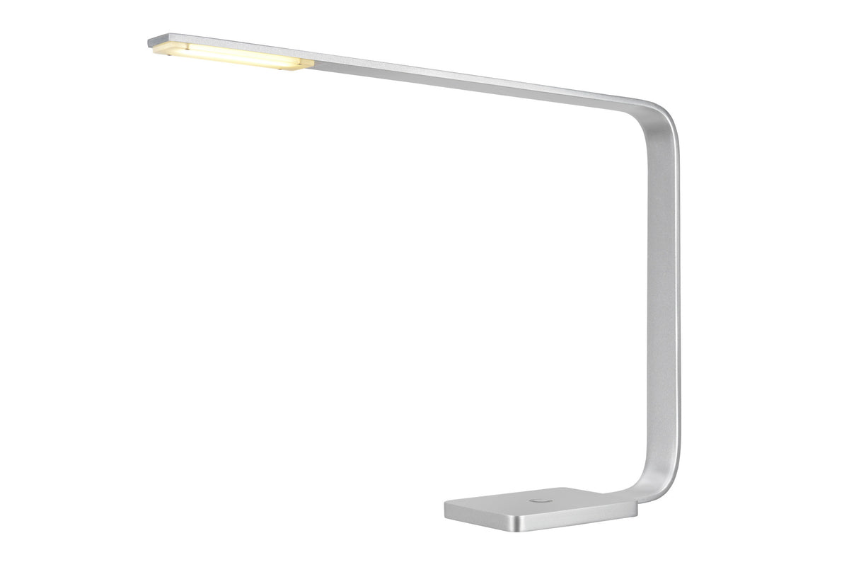 40057, Dimmable LED Desk Lamp, 7W Contemporary Design in Anodized
