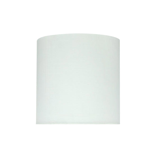 # 58302 Transitional Drum (Cylinder) Shape UNO Construction Lamp Shade in Off White, 8
