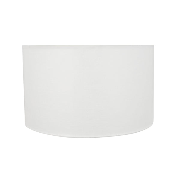 # 58326 Transitional Drum (Cylinder) Shape UNO Construction Lamp Shade in Off White, 17