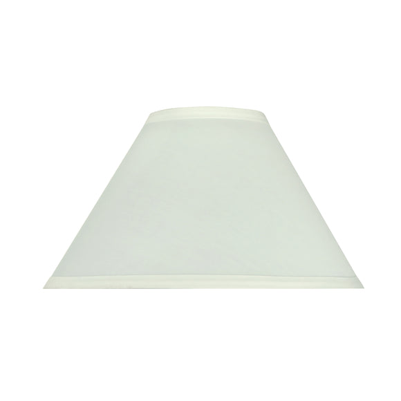 # 58701 Transitional Hardback Empire Shape UNO Construction Lamp Shade in Off White, 11