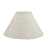 # 58703 Transitional Hardback Empire Shape UNO Construction Lamp Shade in Beige, 11" Wide (4" x 11" x 7")