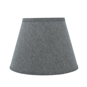 # 58853 Transitional Hardback Empire Shape UNO Construction Lamp Shade in Grey, 10" Wide (6" x 10" x 7 1/2")