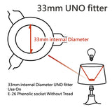 # 58853 Transitional Hardback Empire Shape UNO Construction Lamp Shade in Grey, 10" Wide (6" x 10" x 7 1/2")