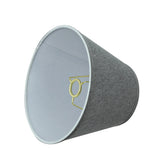 # 58853 Transitional Hardback Empire Shape UNO Construction Lamp Shade in Grey, 10" Wide (6" x 10" x 7 1/2")