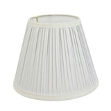# 59151 Transitional Pleated Empire Shape UNO Construction Lamp Shade in Off White, 8" Wide (4-1/2" x 8" x 6-1/2")