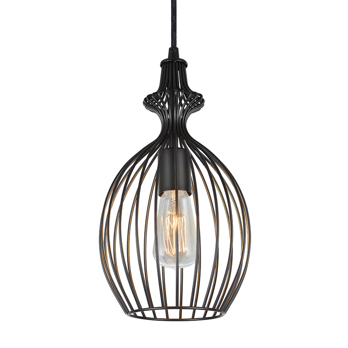 61093 Adjustable One-Light Hanging Mini Pendant Ceiling Light