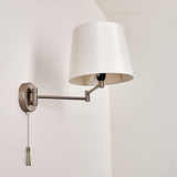 # 20502-12, 12" Natural Finish Wooden Knob Pull Chain with Polished Brass Accents, 2 Pack