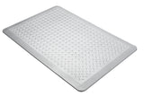 # 18003-22 Anti-Fatigue, Ergonomically Engineered, Non-Toxic, Non-Slip, Waterproof, All-Purpose PU Floor Mat, Tread Plate Pattern, 24" x 36" x .7" thickness, Silver Color (2 Pack)