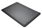 # 18002-32 Anti-Fatigue, Ergonomically Engineered, Non-Toxic, Non-Slip, Waterproof, All-Purpose PU Floor Mat, Basket Weave Pattern, 24" x 36" x .7" thickness, Black Color (2 Pack)