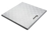 # 18001-21 Anti-Fatigue, Ergonomically Engineered, Non-Toxic, Non-Slip, Waterproof, All-Purpose PU Floor Mat, Basket Weave Pattern, 20" x 20" x .62" thickness, Silver Color (1 Pack)