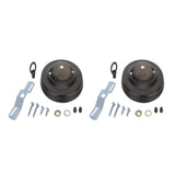 # 21521-X Traditional Light Fixture Canopy Kit, 5" Diameter with Collar Loop, 7/16" Center Hole, Oil Rubbed Bronze