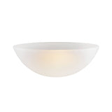 # 23518-11, Frosted Replacement Glass Shade for Medium Base Socket Torchiere Lamp, Swag Lamp and Pendant & Island Fixture, 10-3/8" Diameter x 3-7/8" Height