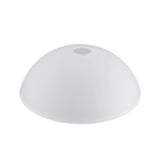 # 23518-11, Frosted Replacement Glass Shade for Medium Base Socket Torchiere Lamp, Swag Lamp and Pendant & Island Fixture, 10-3/8" Diameter x 3-7/8" Height