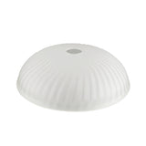 # 23520-11, Frosted Replacement Glass Shade for Medium Base Socket Torchiere Lamp, Swag Lamp and Pendant & Island Fixture, 11-7/8" Diameter x 3-3/4" Height