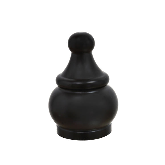 # 24017-31, 1 Pack Steel Lamp Finial in Oil Rubbed Bronze Finish, 1 1/2