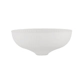 # 25020-64-1, Frosted Glass Bowl Shade for Hallways, Closets, Kitchen and Bathroom, Size: 8-1/2" D x 3-1/2" H
