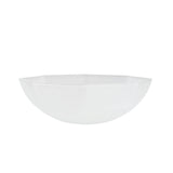 # 25306-64-1, Frosted Octagon Glass Shade for Medium Base Socket Torchiere Lamp, Swag Lamp, Pendant, Island Fixture, 1-5/8" Fitter, 12-1/8" Diameter x 4-1/4" Height