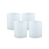 # 25710-66-X,Milk Votive Candle Holder for Festival Decor,Wedding Parties,Holiday and Home Decor,3-1/2"D x 4"H.