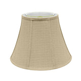 # 30223 Transitional Bell Shaped Spider Construction Lamp Shade in Beige, 13" wide (7" x 13" x 9 1/2")