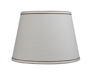 # 32042 Transitional Hardback Empire Shape Spider Construction Lamp Shade in Off White, 15" wide (11" x 15" x 10 1/2")