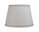 # 32042 Transitional Hardback Empire Shape Spider Construction Lamp Shade in Off White, 15" wide (11" x 15" x 10 1/2")