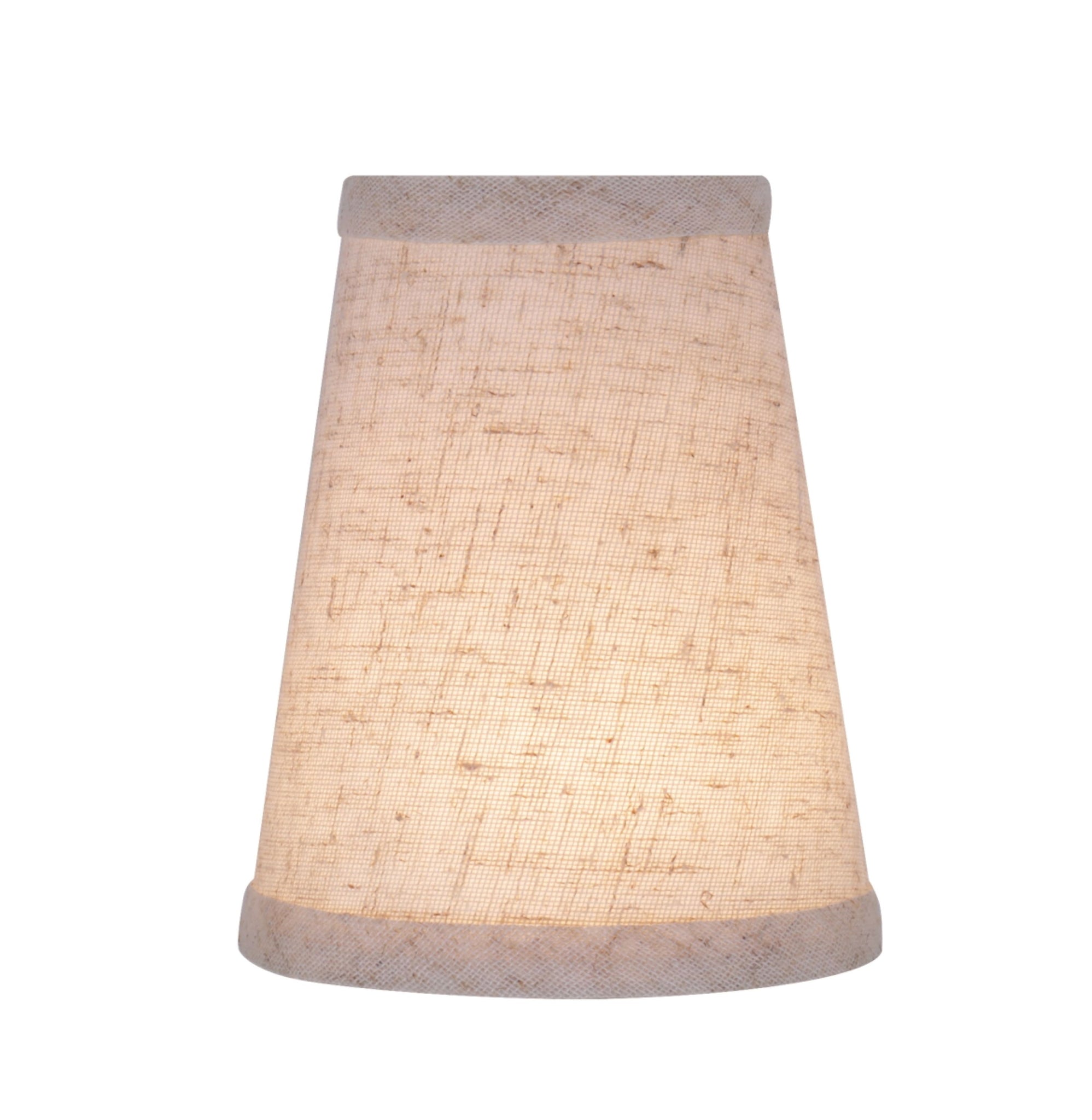 thumbnail image 2 of Royal Designs Clip-On Chandelier Lamp Shade - Empire Shape, Pink, 3"x5"x4.5", Flame Clip Fitter 2 of 11