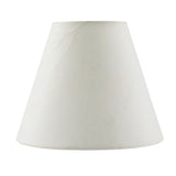 # 32672-X Small Hardback Empire Shape Chandelier Clip-On Lamp Shade Set of 2, 5, 6, and 9, Transitional Design in Off White, 6" bottom width (3" x 6" x 5")
