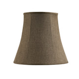 # 38008-2,Handsewn Bell Traditional Collapsible Spider Shade/Iron Linen Fabric,10"Top x 16"Bottom x 15"Slant,Set of 2