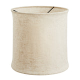 # 38306,Handmade Pendent/Lantern style Contemporary Collapsible UNO Lamp Shade/Brown Linen Texture Fabric 12"Top x 12"Bottom x 12"High