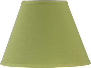 # 32640 Transitional Empire Shape Spider Construction Lamp Shade, Lime Green, 6" Top x 12" Bottom x 9" Slant Height