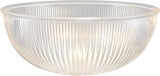 # 25308-60-1,Clear Glass Shade for Medium Base Socket Torchiere Lamp,Swag Lamp,Pendant,Island Fixture.11-7/8" Diameter x 5-3/4" Height.