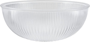 # 25308-60-1,Clear Glass Shade for Medium Base Socket Torchiere Lamp,Swag Lamp,Pendant,Island Fixture.11-7/8" Diameter x 5-3/4" Height.