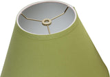 # 32640 Transitional Empire Shape Spider Construction Lamp Shade, Lime Green, 6" Top x 12" Bottom x 9" Slant Height
