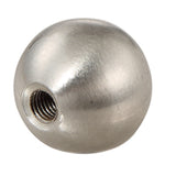 # 24029-22, Sphere Finial for Lamp Shade, Steel in Brushed Nickel Finish, 1" Height (2 Pack)