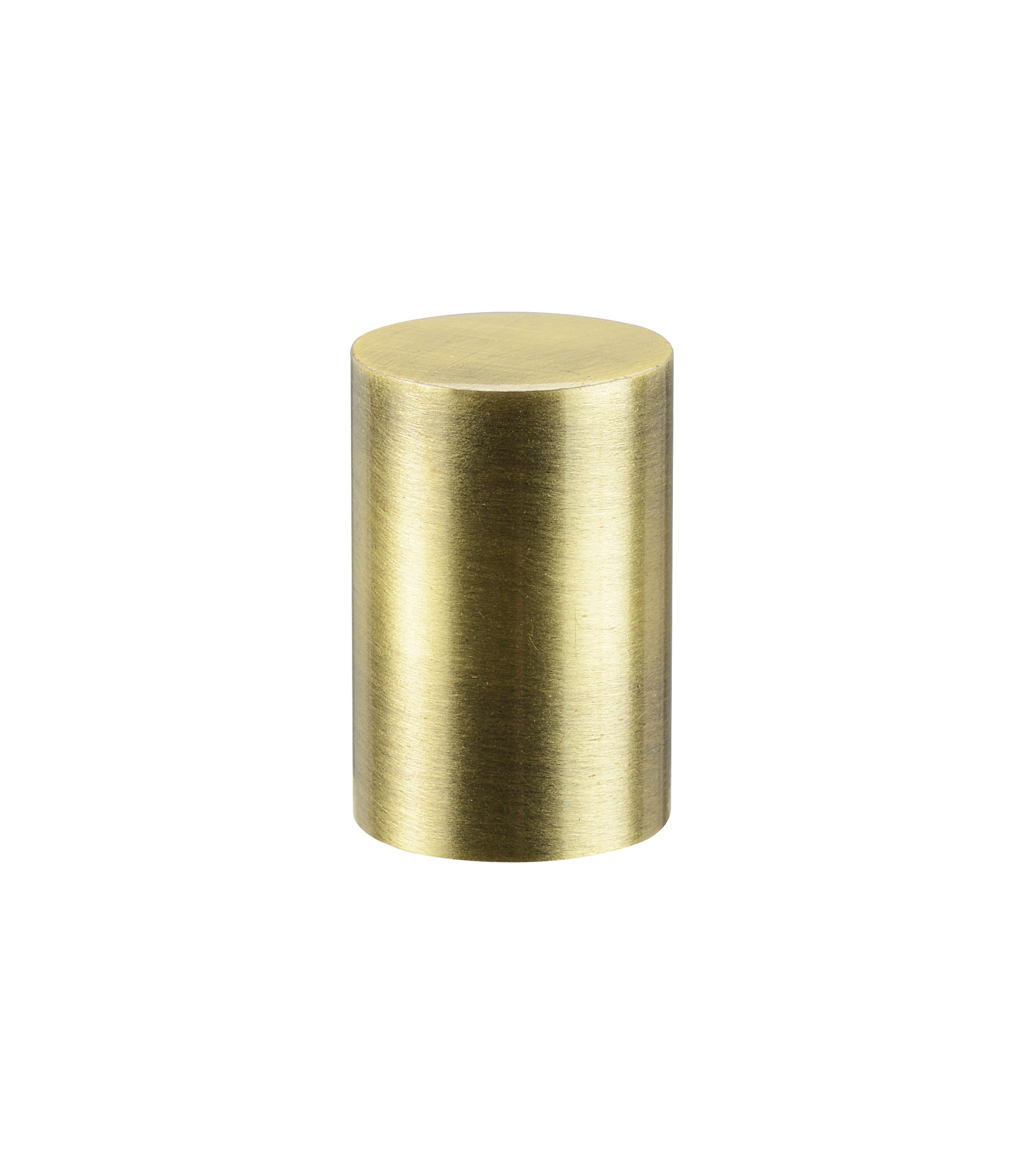 24019-41, 1 Pack Steel Lamp Finial in Antique Brass Finish, 1 1/4