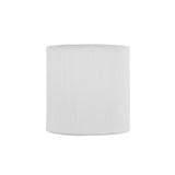 # 31192 Transitional Drum (Cylinder) Shaped Clip-On Construction Lamp Shade in Eggshell, 5" wide (5" x 5" x 5")