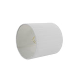 # 31192 Transitional Drum (Cylinder) Shaped Clip-On Construction Lamp Shade in Eggshell, 5" wide (5" x 5" x 5")